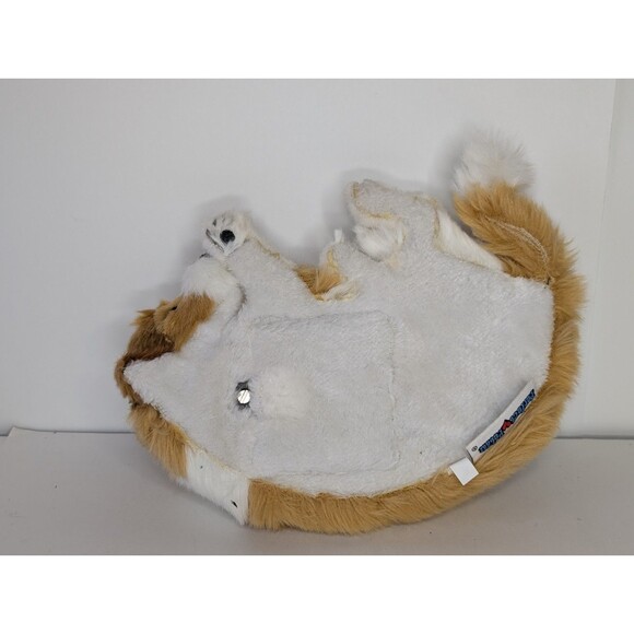 Perfect Petzzz Collie Lassie Dog Sleeping Toy 10" Not Working - Picture 2 of 8